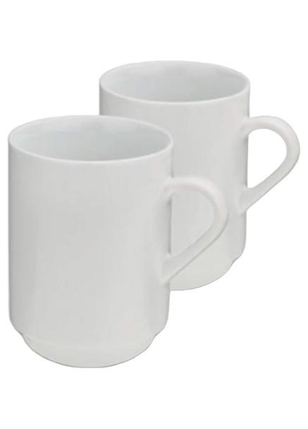 Набір кухлів Mattia 300 мл 2 шт White (12749) Kela (323125719)