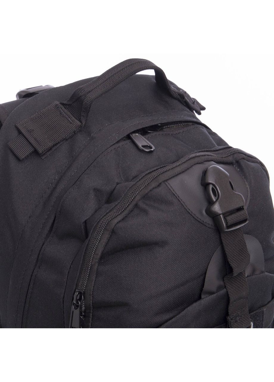 Рюкзак тактический штурмовой трехдневный TY-036 (нейлон, оксфорд 900D, р-р 50x30x18см, 27л, Черный) SILVER KNIGHT (361434145)