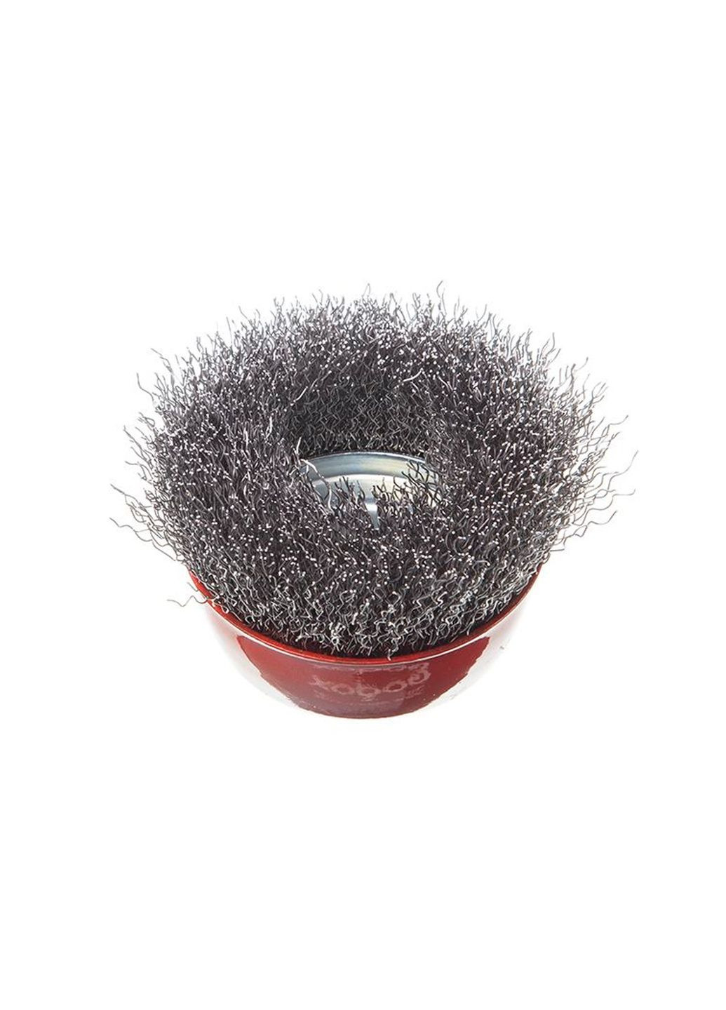 Чашечная щетка рифленая 75 мм для болгарки КШМ для дерева, бетона и металла Intertool (332206113)