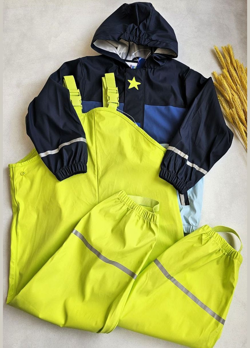 Дождевик детский костюм без утепления Lupilu Куртка та Напівкомбінезон (332769528)