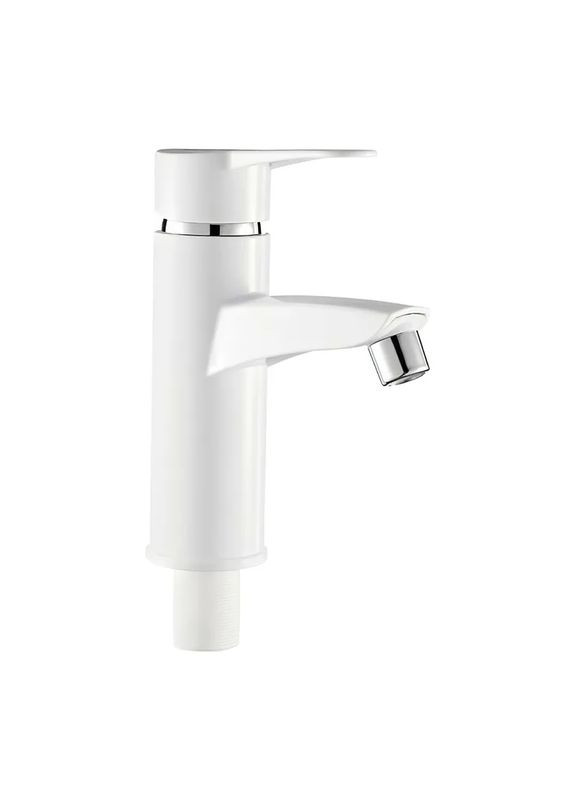 Смеситель для умывальника Sergio-001(W) (с подводкой) (PM0607) PLAMIX (321205006)