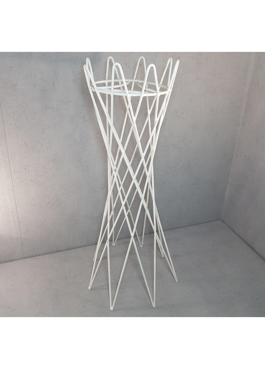 Підставка під квіти "Париж 50" 50x30 см білий. Підставки для квітів Decorart (371799700)