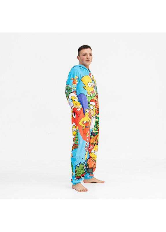 Комбинированная кигуруми « christmas :the simpsons » No Brand