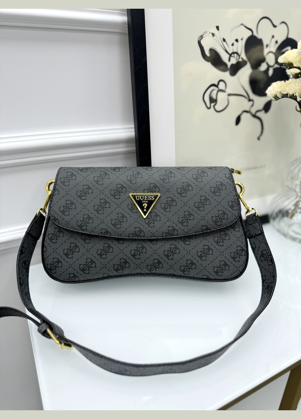 Женская сумочка Гесс Noelle (серый цвет) No Brand (322360015)