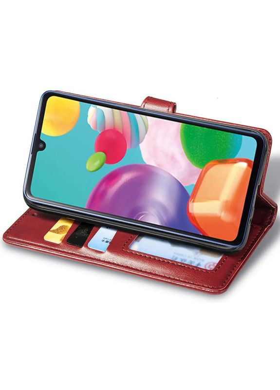 Шкіряний чохол-книжка Gallant (PU) для Xiaomi Redmi 9 Red Getman (351362199)