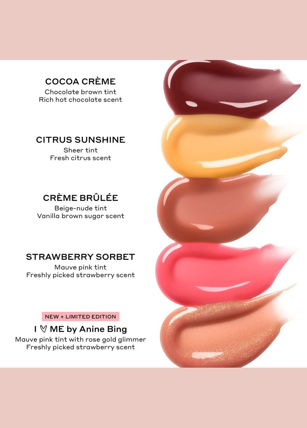 Пептидний бальзам для губ I LOVE ME Strawberry Sorbet Glimmer Limited-Edition Pout Preserve Lip Treatment Ole Henriksen (306621077)