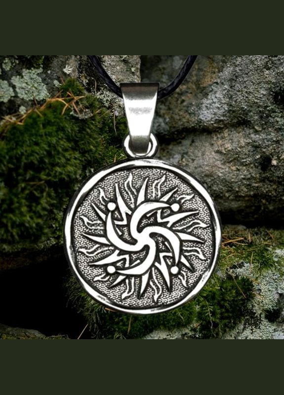 Славянский языческий кулон-амулет символ рода привлекает удачу, отводит беду+подарок No Brand (342384765)