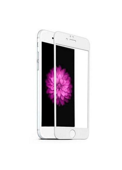 Захисне скло 3D Full Glue для Apple iPhone 8 Plus White (0.33 мм) Mocolo (324234333)