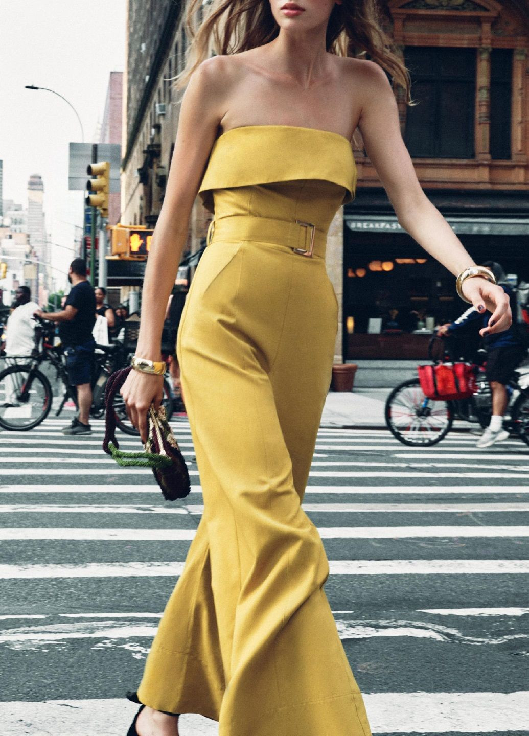 Комбінезон Zara однотонний гірчичний