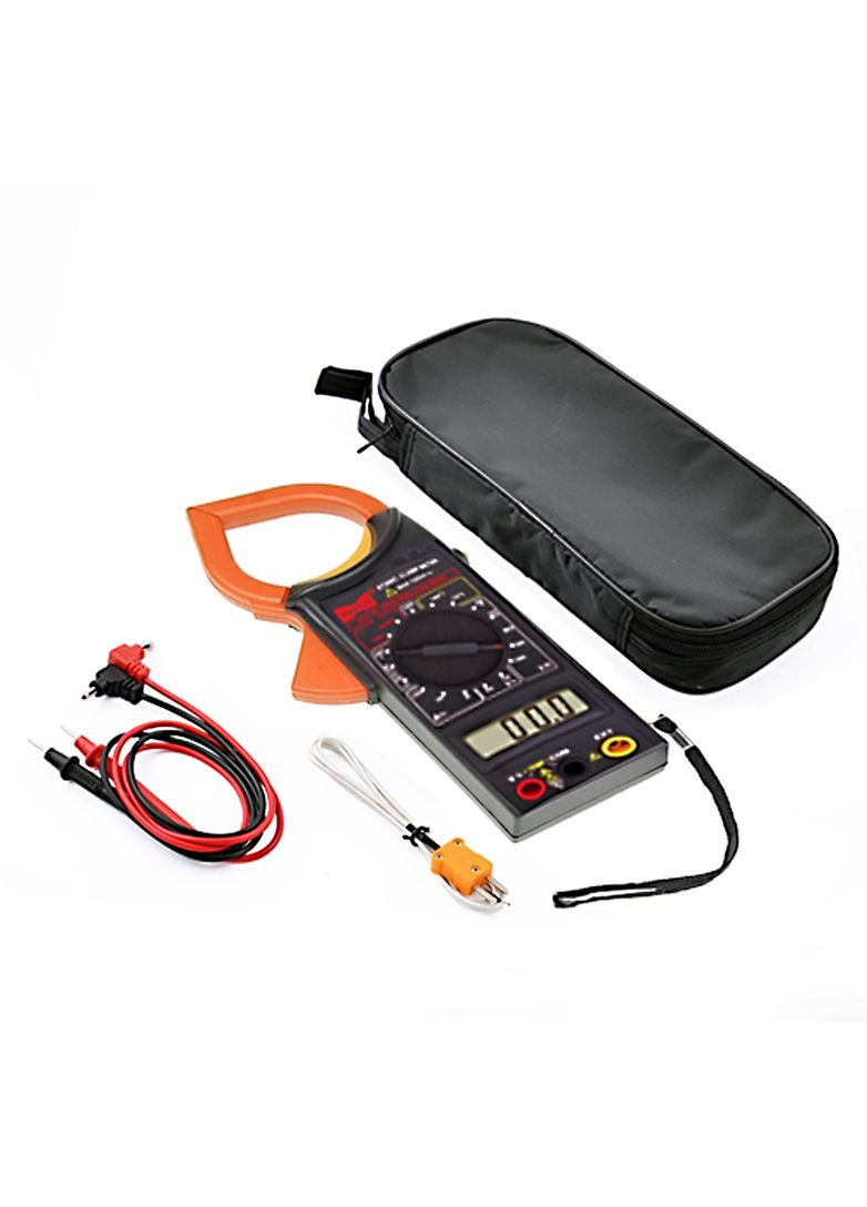 Токові кліщі мультиметр DT266C (вимірювання температури, звукове продзвонювання, перевірка ізоляції, HOLD) HAOYUE (362051720)