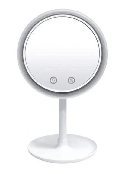 Зеркало с подсветкой круглое LED FAN MIRROR с вентилятором белый (2093506429) No Brand (328920840)