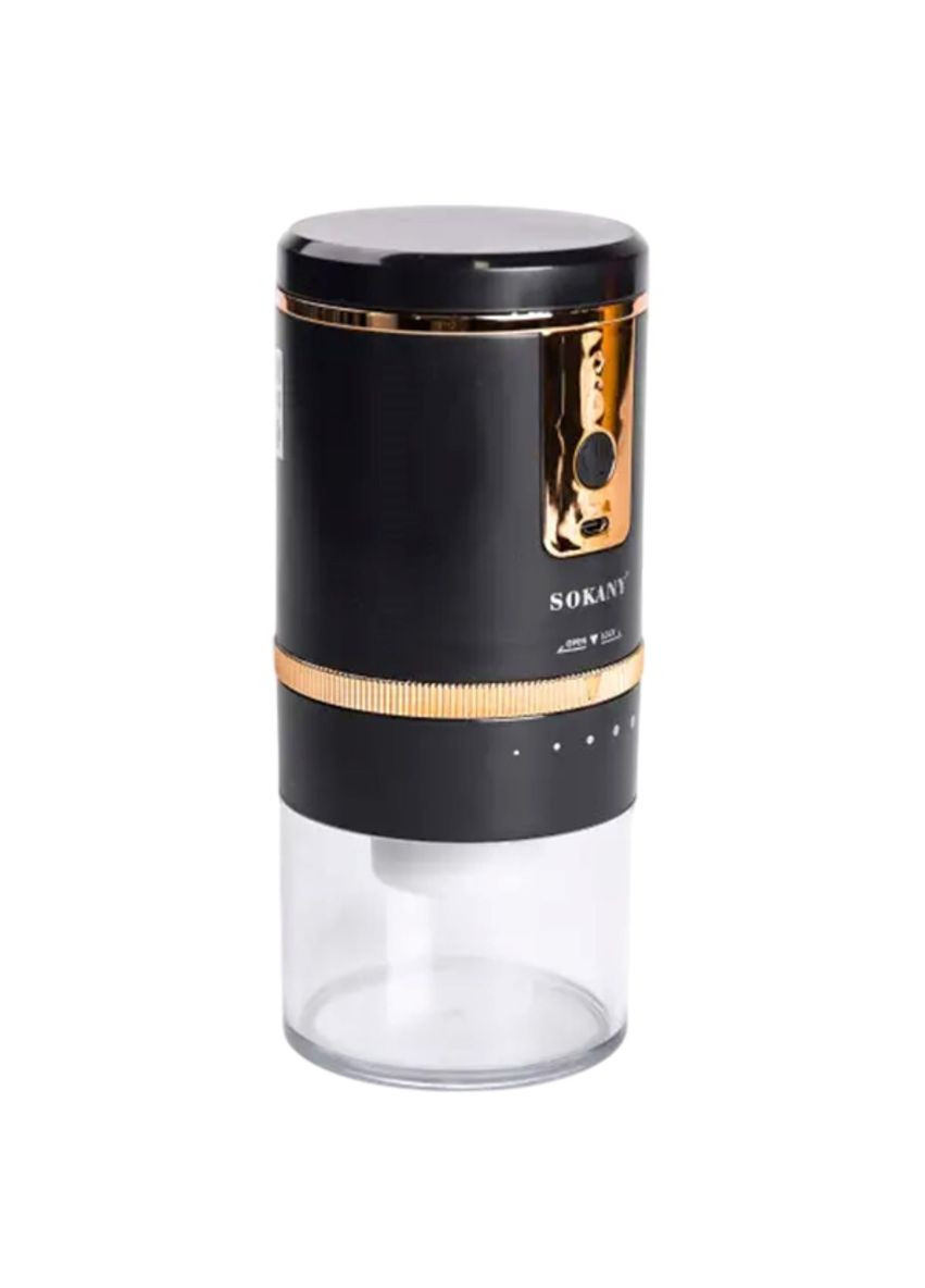 Кавомолка акумуляторна 1200 mAh USB автоматична 250 мл для дрібного помолу SK-04026 Sokany (371482561)