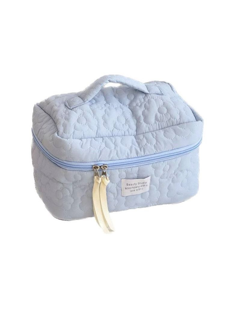 Мягкая косметичка Puff Big 28х17х15 см Голуба (AN0103151) ANbeauty (365875725)