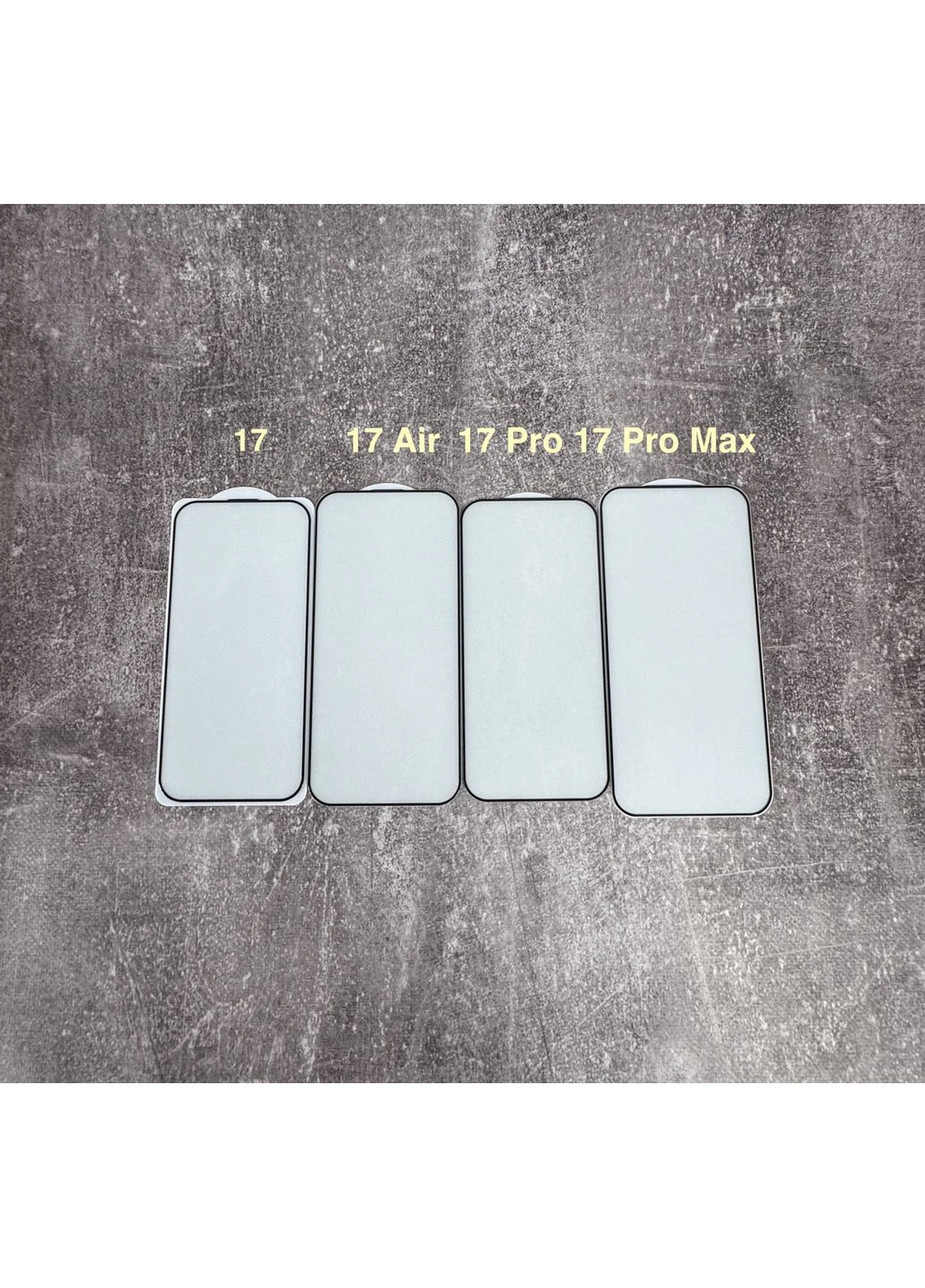 Матовое защитное стекло для iPhone 17 Air / Full Glue 0.30 мм No Brand (387171836)