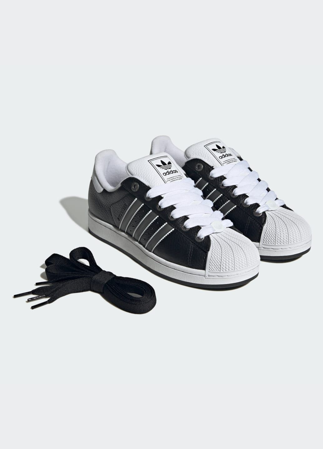 Черные летние кроссовки superstar ii adidas