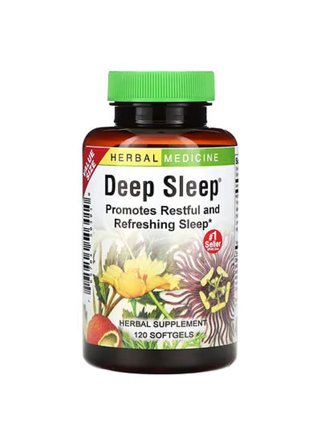 Здоровий сон, Deep Sleep, Herbs Etc., 120 капсул Herbs Etc. (322064139)