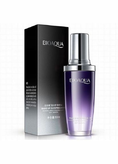 Масло для волос с пурпурным розмарином Wake Up Sleeping Hair 02 Bioaqua (346268581)