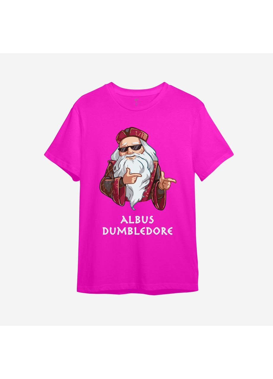 Розовая демисезонная детская футболка с принтом "albus dumbledore". гарри поттер (10399219685) ТiШОТКА