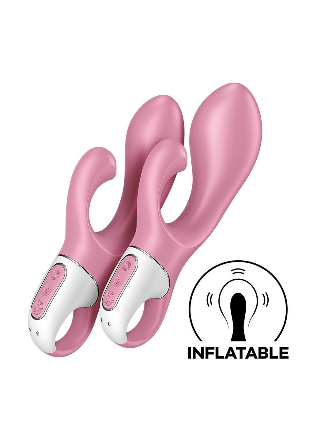Вибратор кролик Air Pump Bunny 2 с технологией давления воздуха, Satisfyer (347315075)