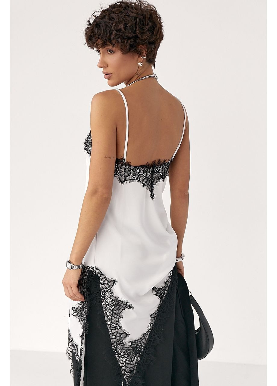 Майка чоловіча з мереживом Lurex — 372255471