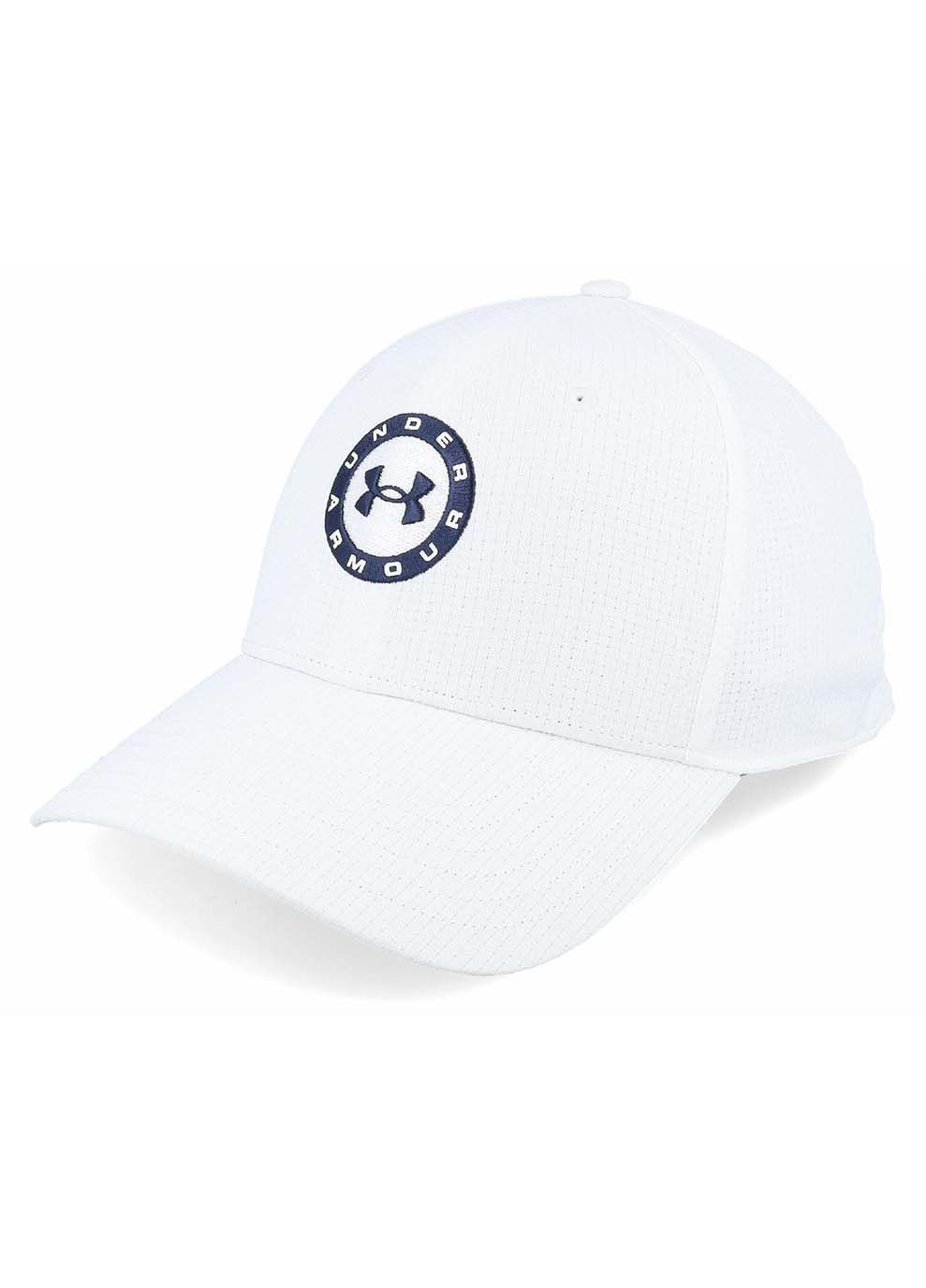 Мужская Кепка UA Jordan Spieth Tour Adj Hat Белый Under Armour (302286491)