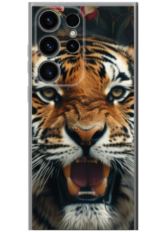 Силіконовий чохол 'Тигрова велич' для Endorphone Samsung Galaxy S24 Ultra (287277274)