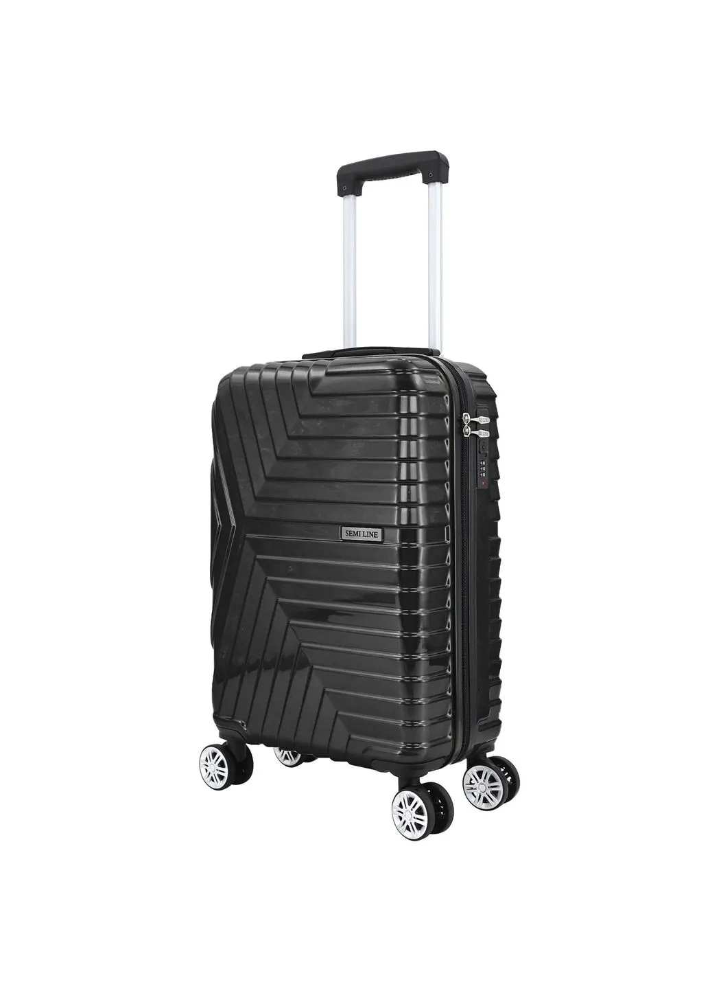 Валіза 20" (S) Black (T5765-1) Semi Line (393185103)