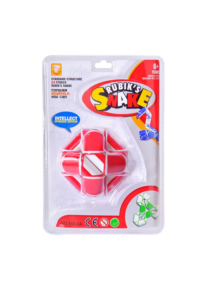 Головоломка логіка-змійка 588-6A на планшетці Червоний Bambi (363267215)