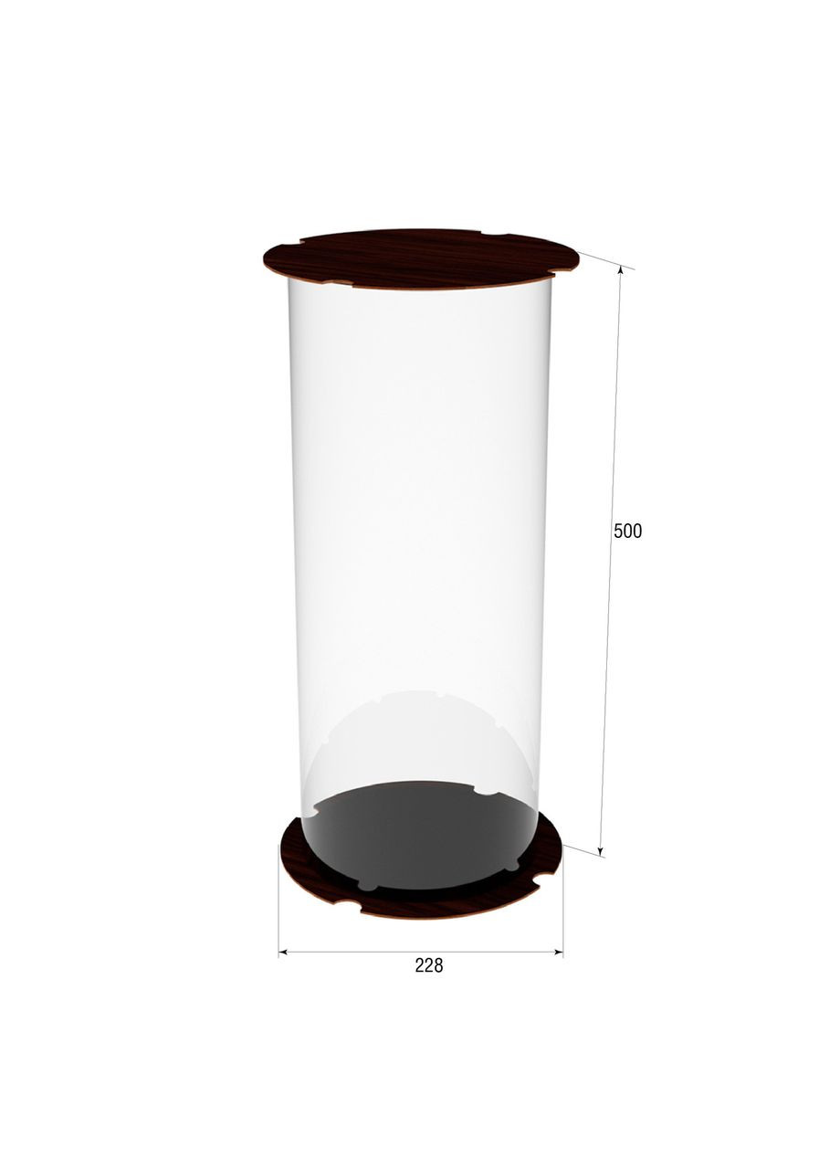 Коробка для тортів, квітів та подарунків 200х500 Ekostar (368306549)