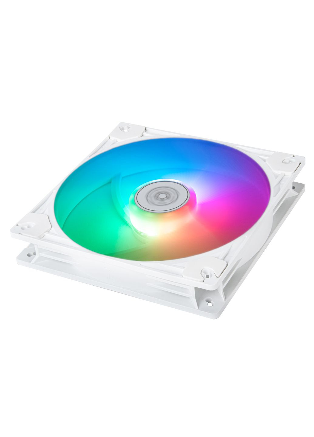 SilverStone Корпусный вентилятор Vista VS140W ARGB, 140мм, 1600rpm, 4pinPWM, 3pin+5VARGB, 30.8dBa, белый Silver Stone (314976673)