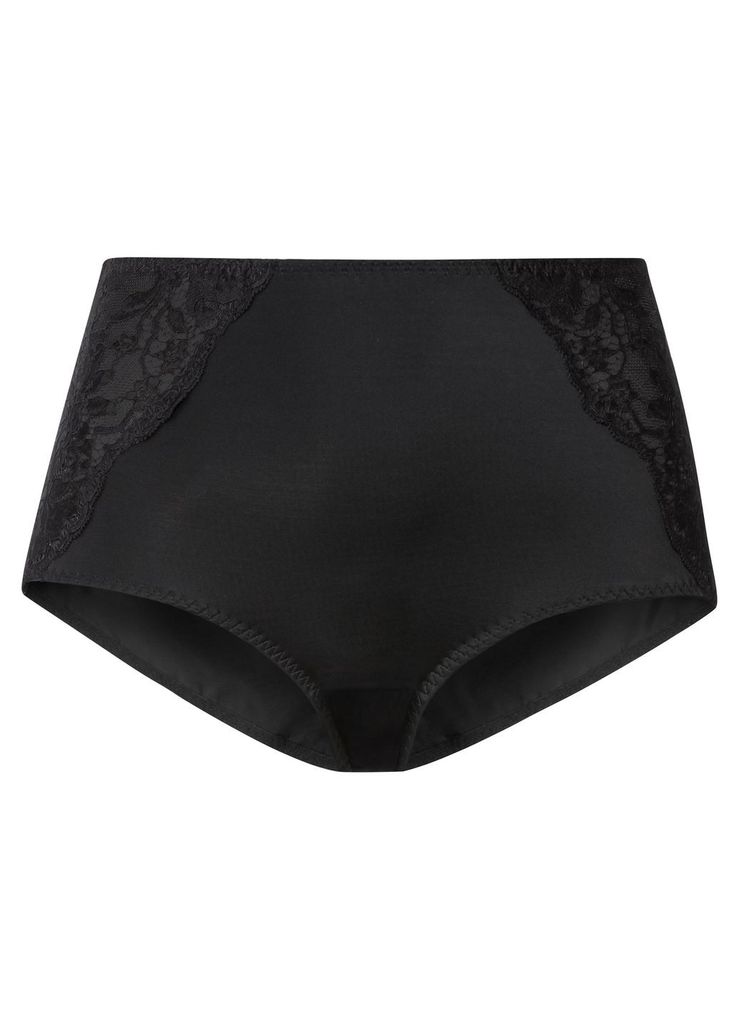 Трусики коригувальні 2 шт. високі з ефектом утяжки для жінки LYCRA® 435836/н чорний Esmara С эластичным поясом (326098528)