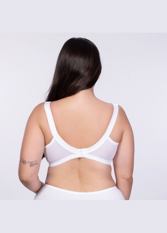 Білий бюстгальтер без кісточок з м'якою чашкою Elita без кісточок