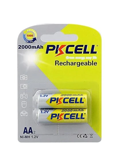 Аккумуляторы AA 2шт 2000mAh (PC/AA2000-2BR) PkCell (337311553)