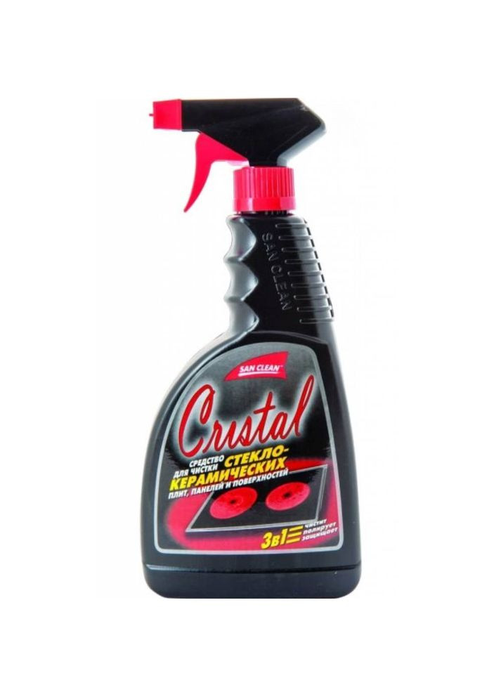 Чистящее средство стеклокерамики Кристалл 500 г (4820003542040) San Clean (324212489)