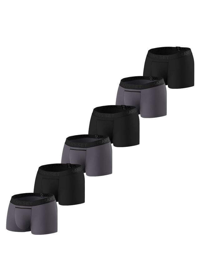 Набор трусов Classic 1.2 Black Series, 6шт CBSO-006 MAN's SET Anatomic Classic 1.2 Black Series (366575455)