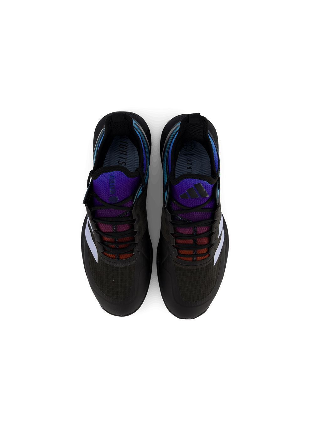 Синие демисезонные кроссовки мужские adizero ubersonic 4 разноцветный adidas