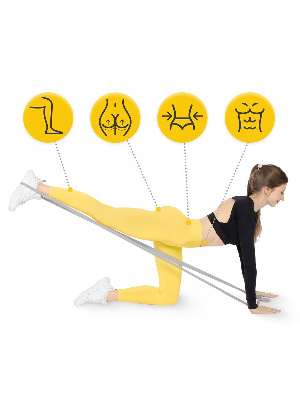 Лентаэспандер для спорта и реабилитации Flat Band 200 х 15 см 15-25 кг Silver () 4FIZJO P-5907739310446 (315348566)