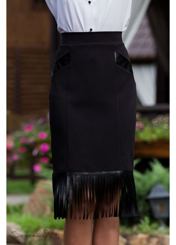 Черная юбка 676.1837 Seventeen