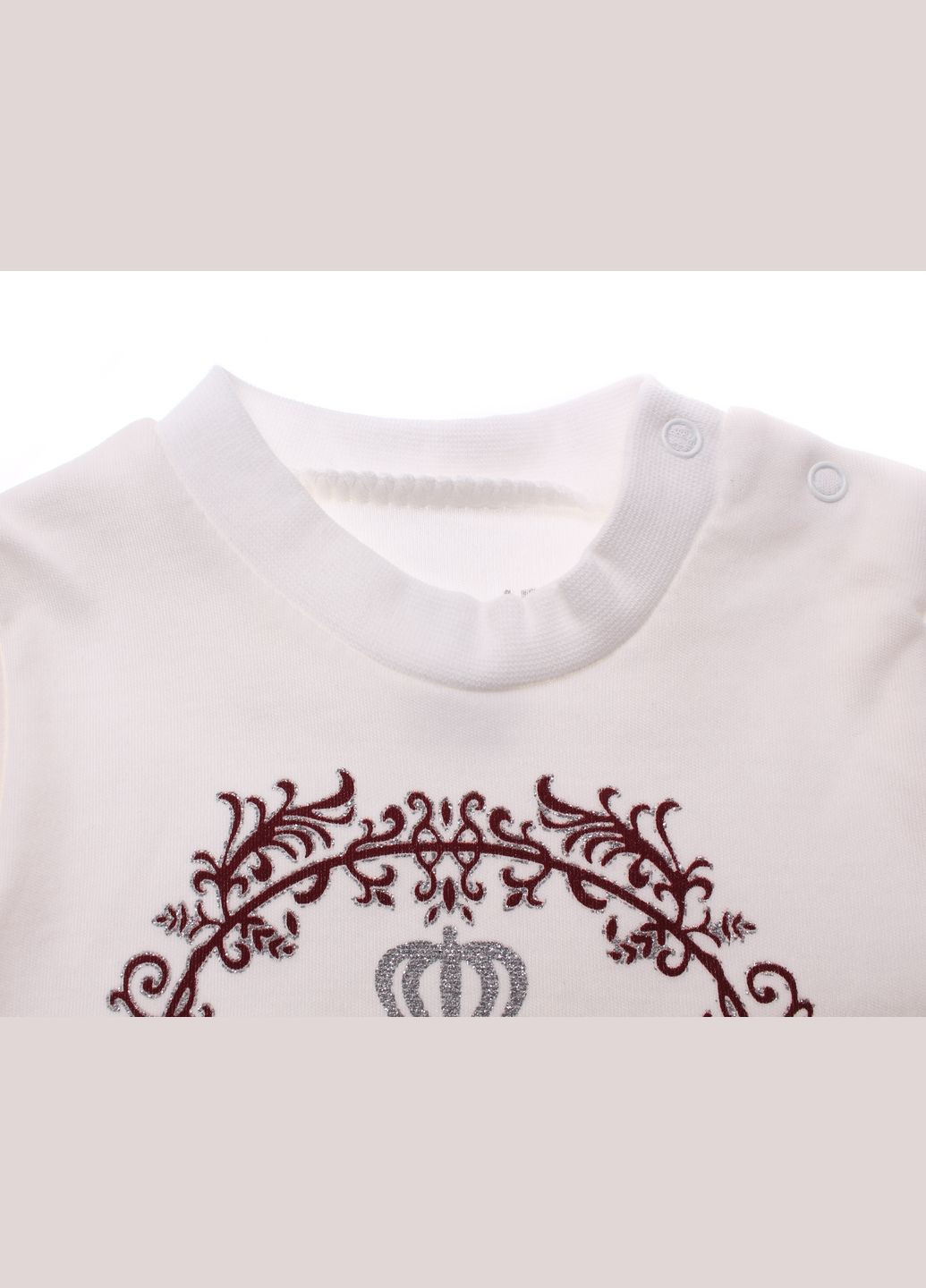 Кремовый демисезонный комбинезон + шапка 14828 и бордовый Miniworld