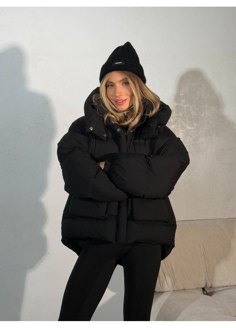 Черный зимний Пуховик milirud