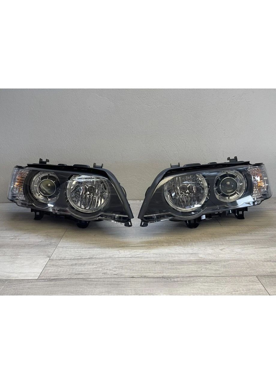 Передние фары BMW (E53) 1999-2003 линзованные под заводской ксенон D2S (ЦЕНА ЗА ПАРУ) Tuning-Tec X5 (398182624)