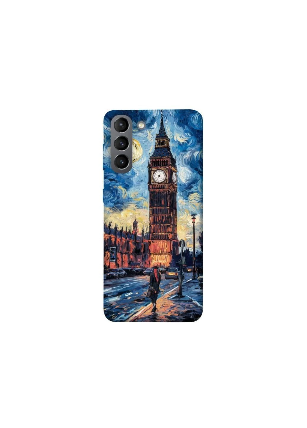 Чехол на Samsung Galaxy S21 Van Gogh's London Frontalka (375716277)