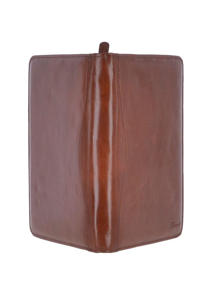 Світло-коричнева шкіряна папка під документи A4 ZIP Chestnut Ashwood (303831224)