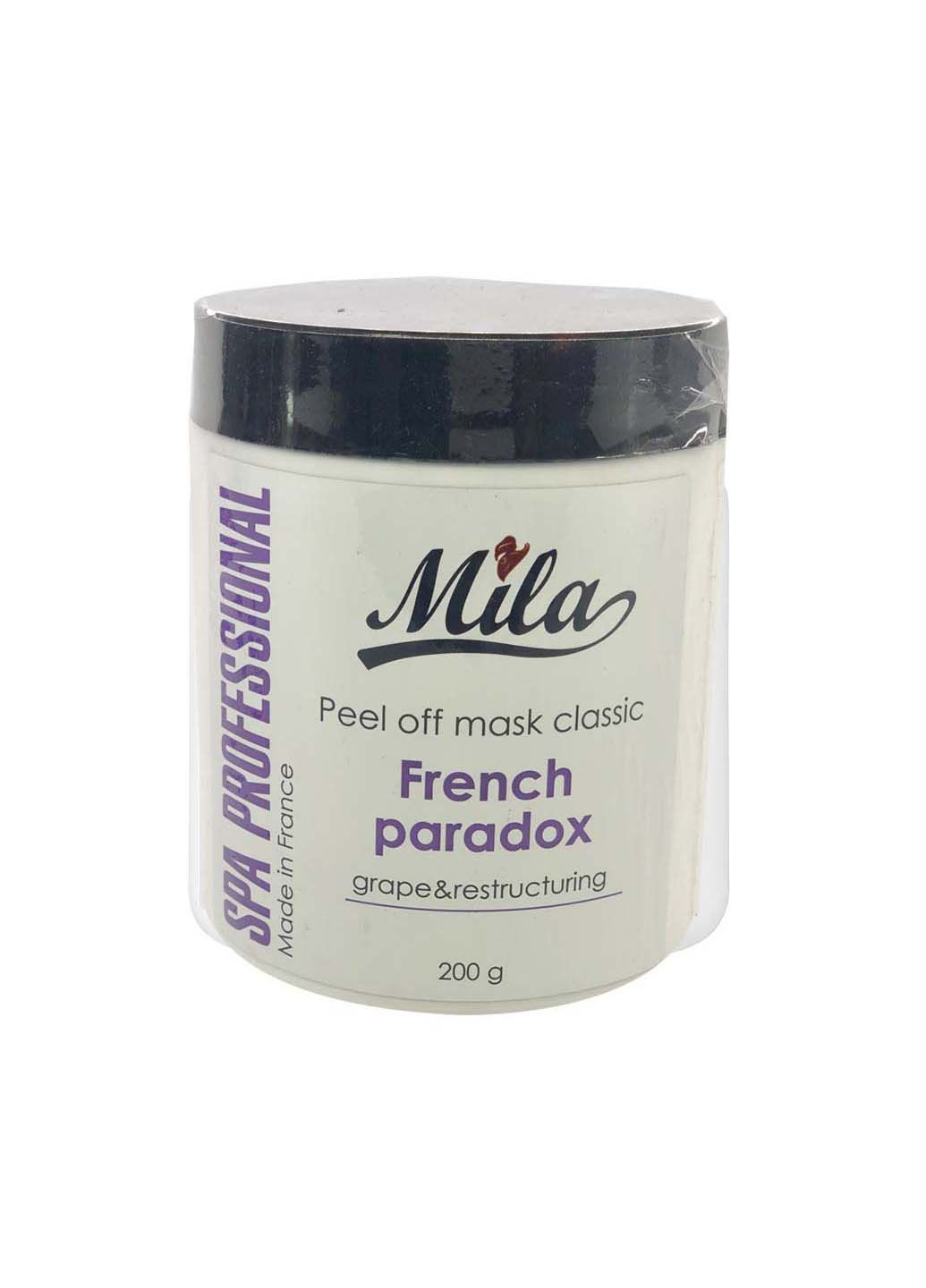 Альгінатна маска Французький парадокс Омолодження French Paradox Restructuring Grap Perfect 200 г (3702261136203) Mila (317355193)