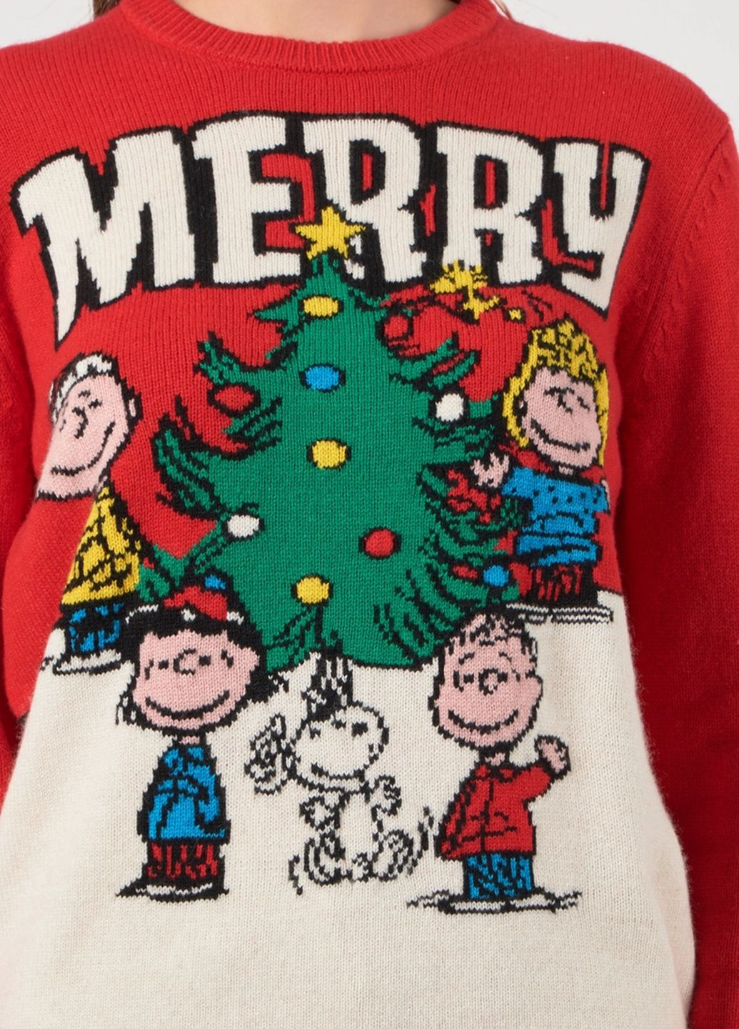 Комбинированный зимний свитер MC2 Saint Barth