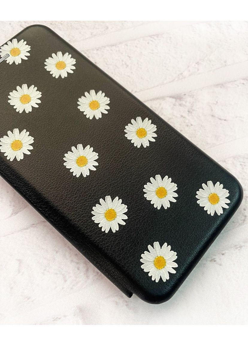 Чехол-книжка с рисунком на Xiaomi Redmi 14C / Poco C75 Фон ромашки (принт 41) Creative (355409586)