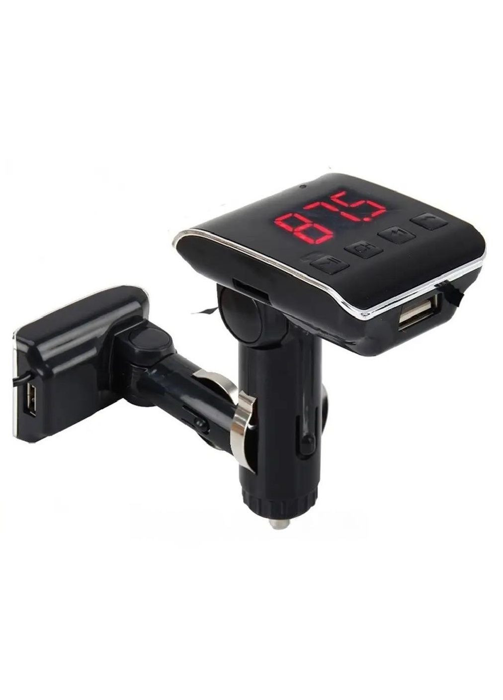 Автомобільний FM-трансмітер модулятор з Bluetooth роз'ємом для microSD карт дисплеєм в машину автомобіль (476772-Prob) Unbranded (290663811)