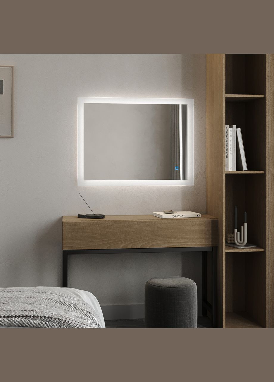 Зеркало с сенсором и LED-подсветкой Барселона 1500×700 MORELI (335424482)