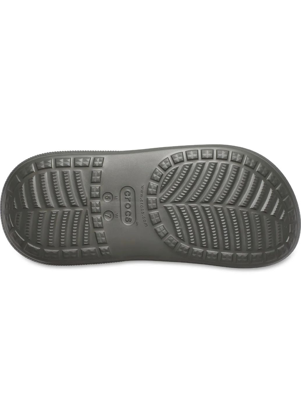 Темно-зеленые резиновые сапоги crush boot black 207946-001 Crocs