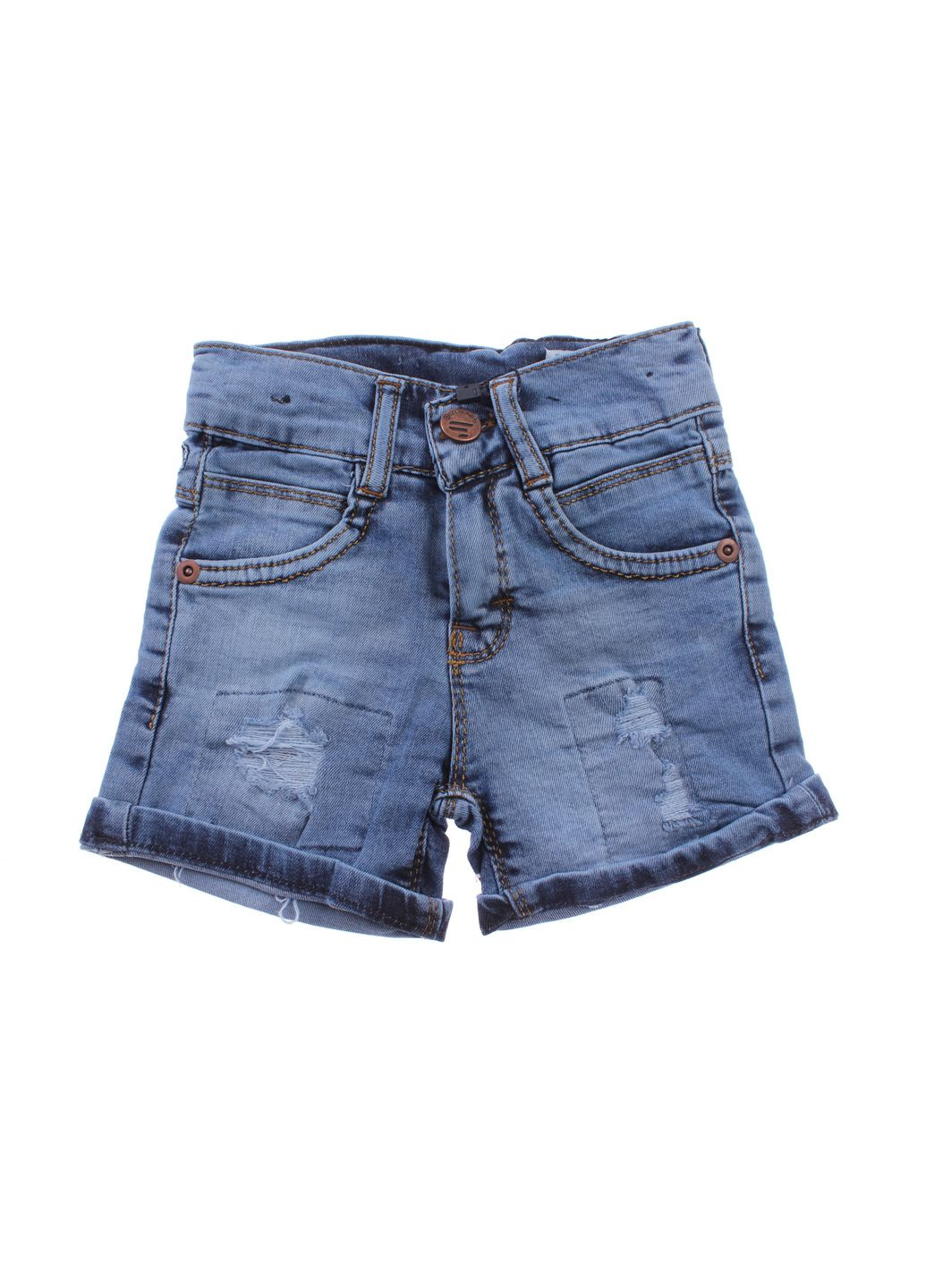 Шорти Джинсові 28243 Синій Sercino (306544656)